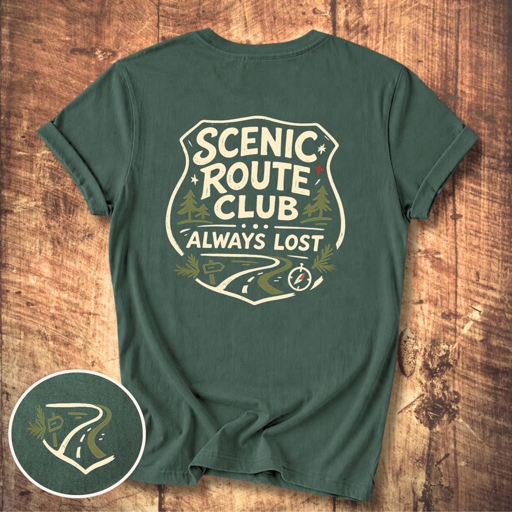 Scenic Route Club “Always Lost” Tee