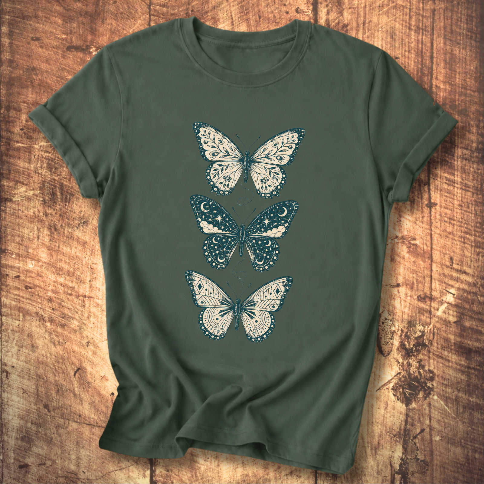 Butterfly Me To The Moon T-shirt