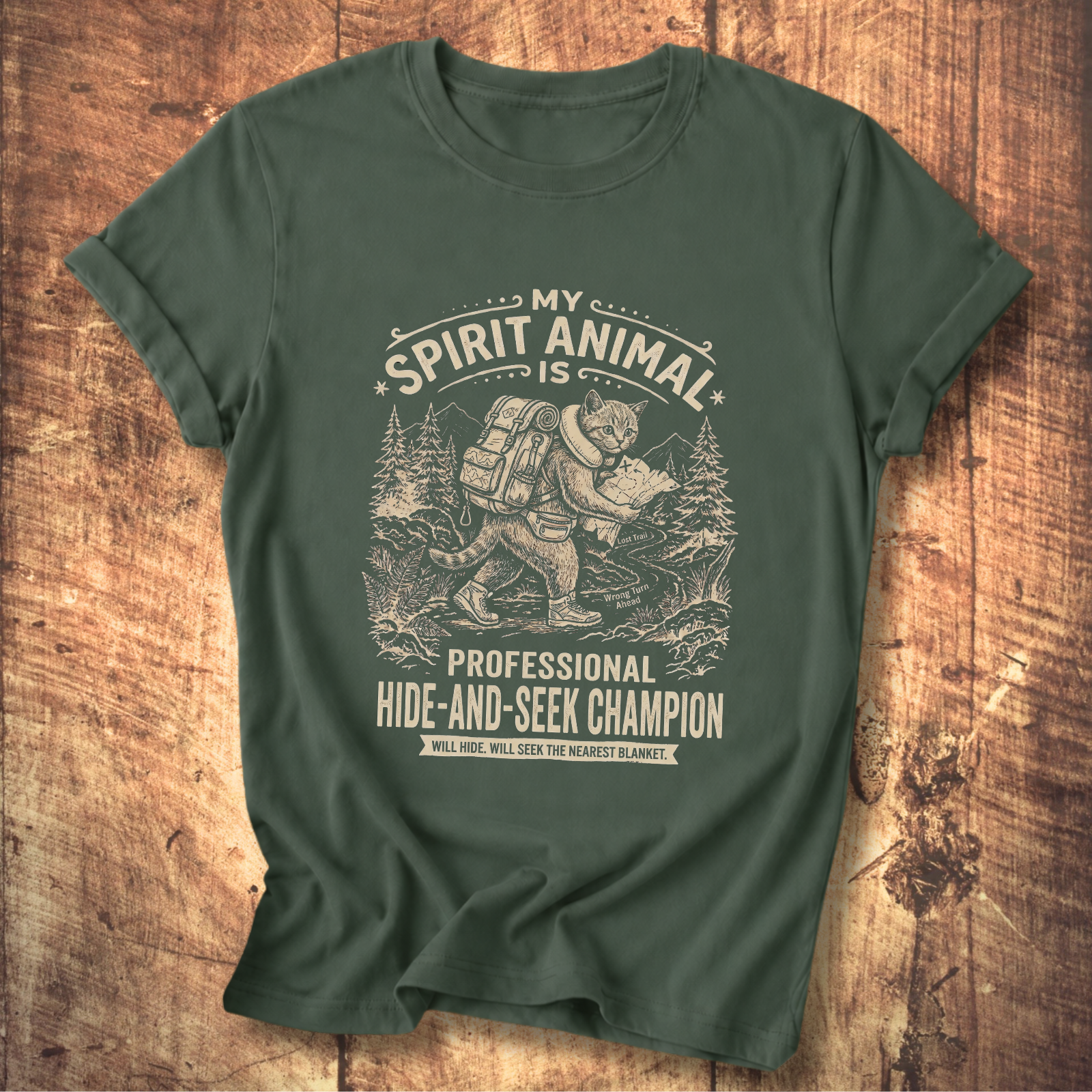 Hide-and-Seek Champion T-Shirt