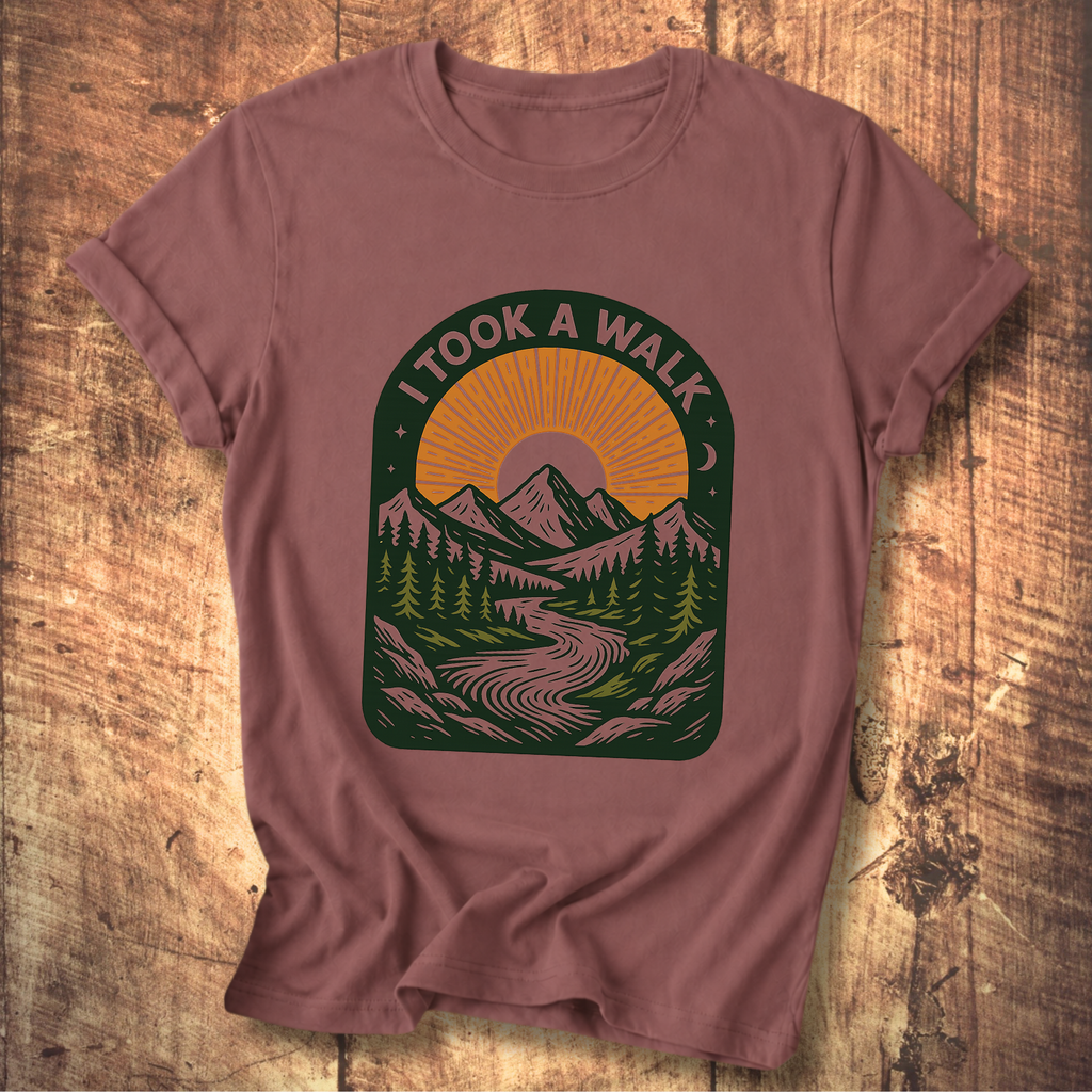I Took a Walk T-Shirt
