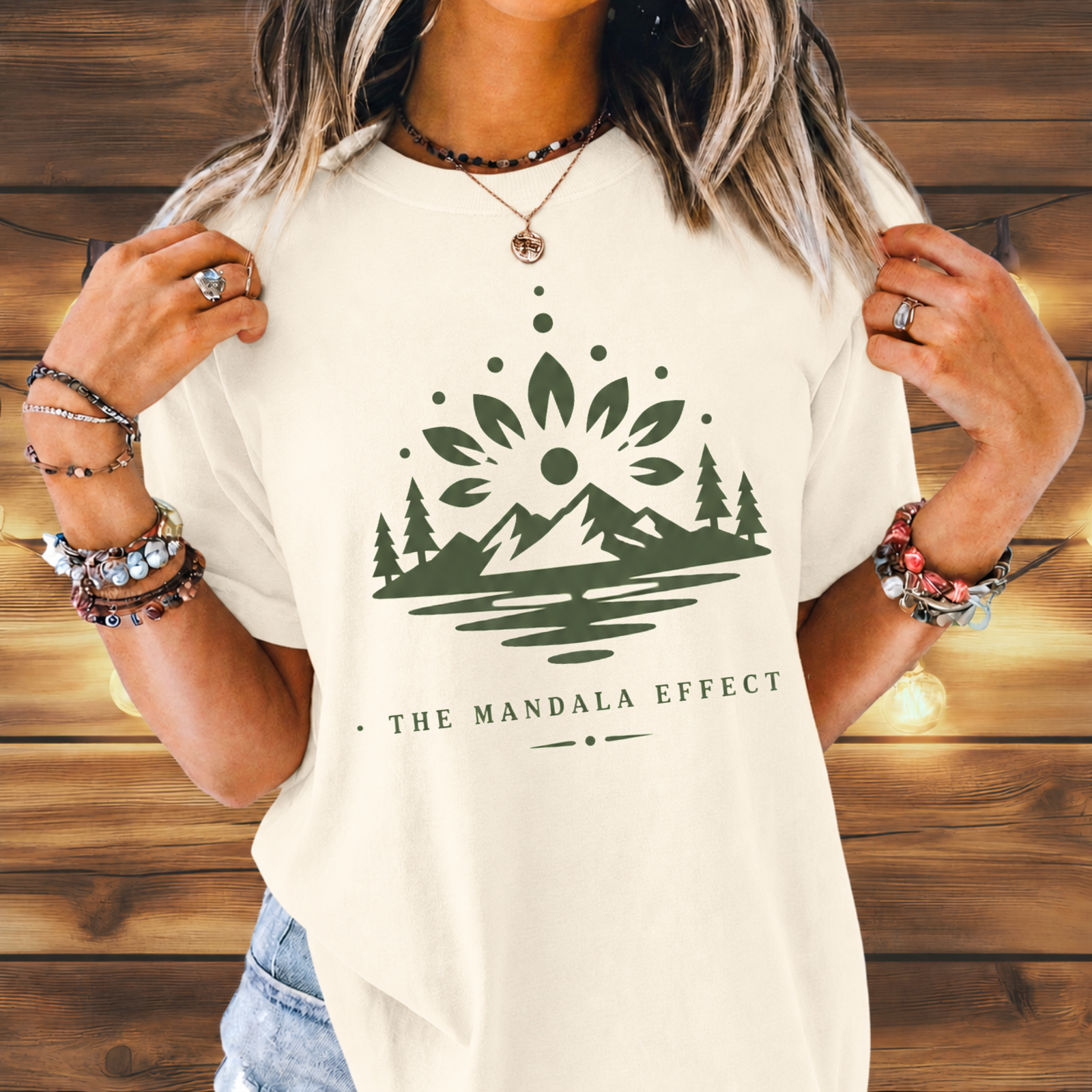 Mandala Sunset Tee