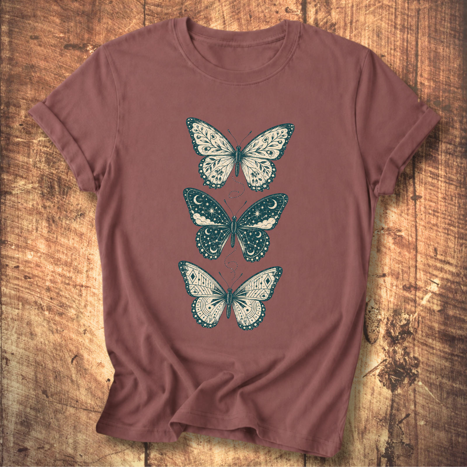 Butterfly Me To The Moon T-shirt