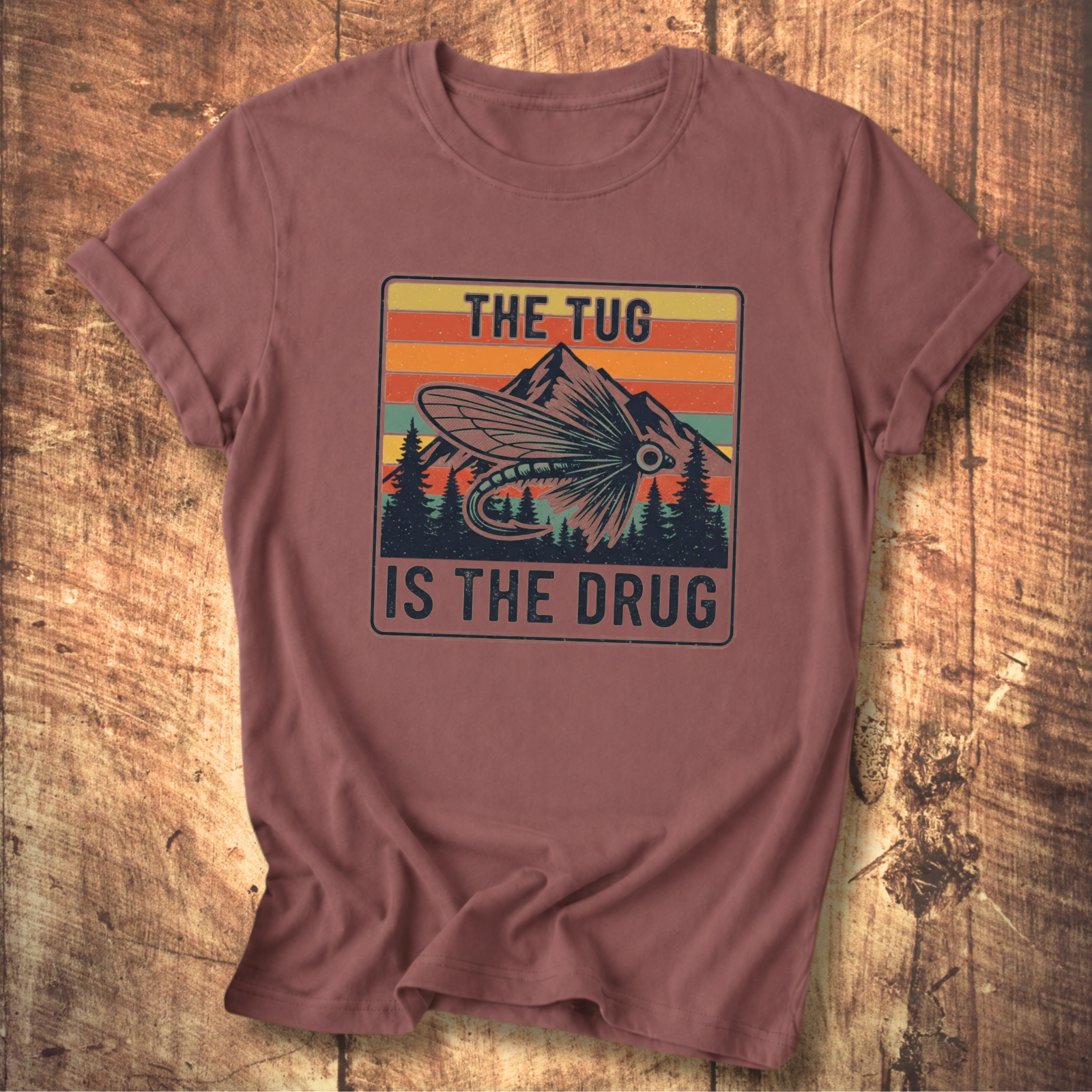 The Tug Is The Drug Retro Tee
