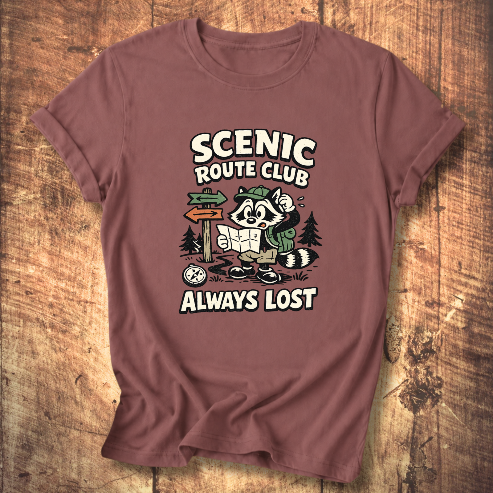 Scenic Route Club “Always Lost” T-Shirt
