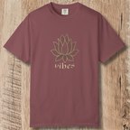 Vibe Lotus T-Shirt — Botanical Graphic Tee