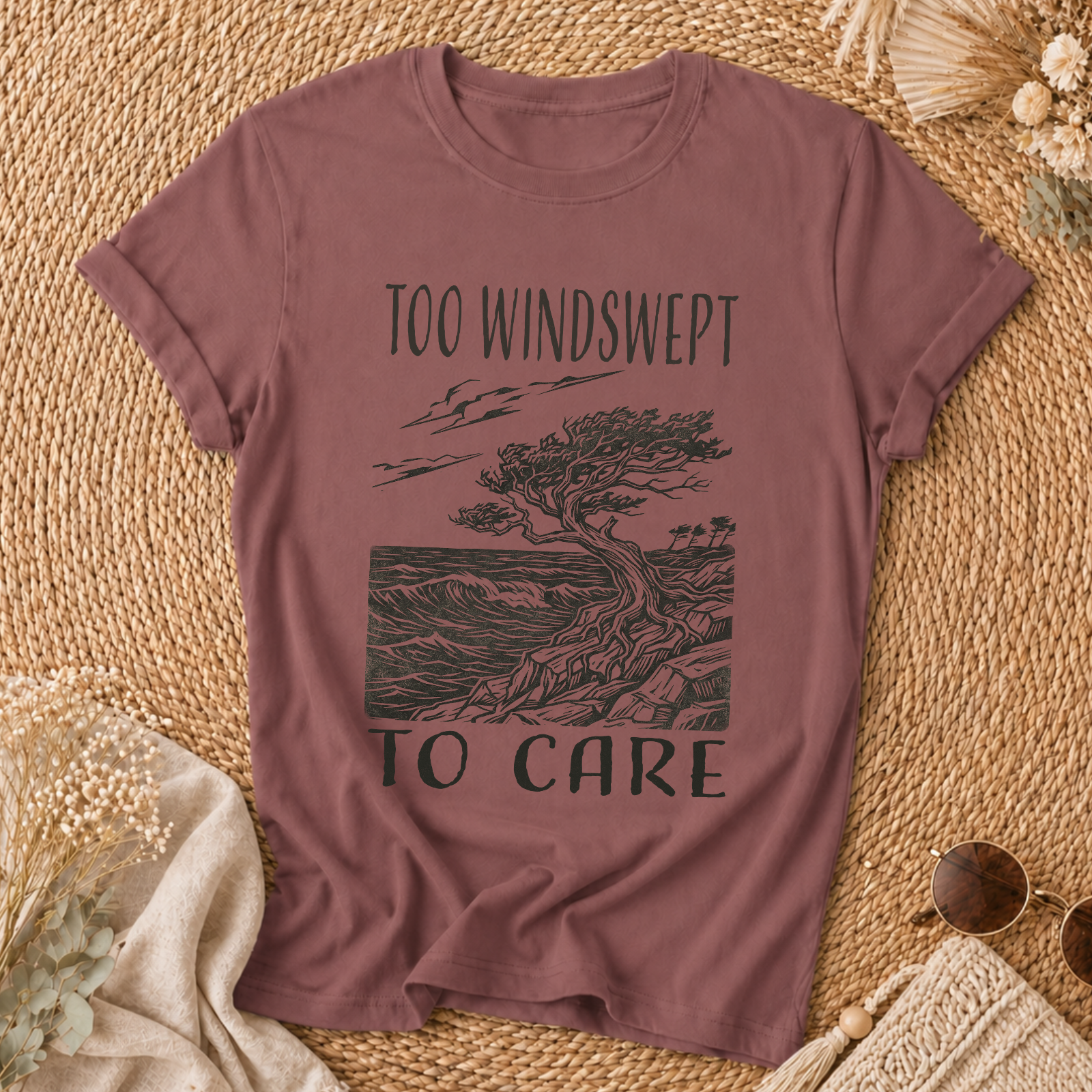 Too Windswept To Care T-Shirt