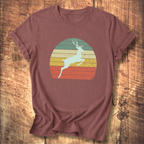 Vintage Sunset Deer T-Shirt