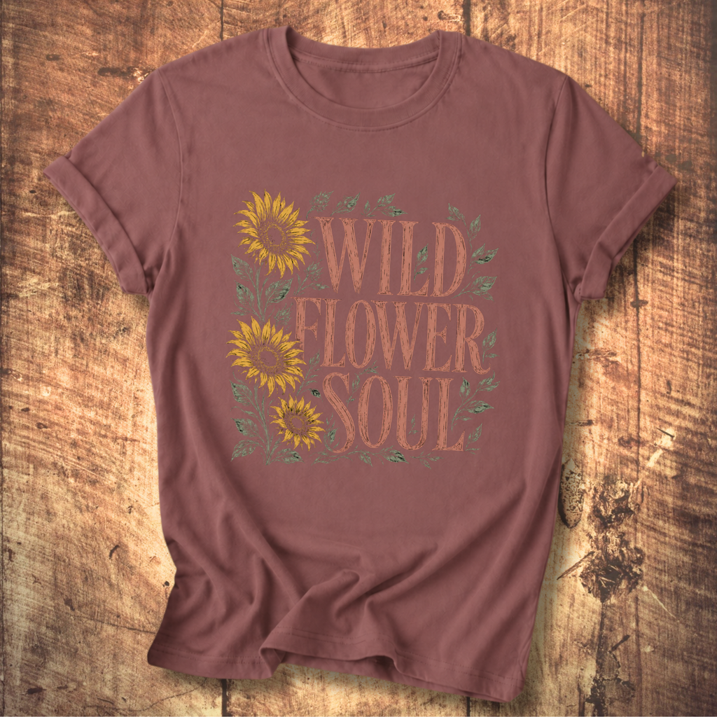 Wild Flower Soul T-shirt