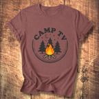 Camp TV Static Tee