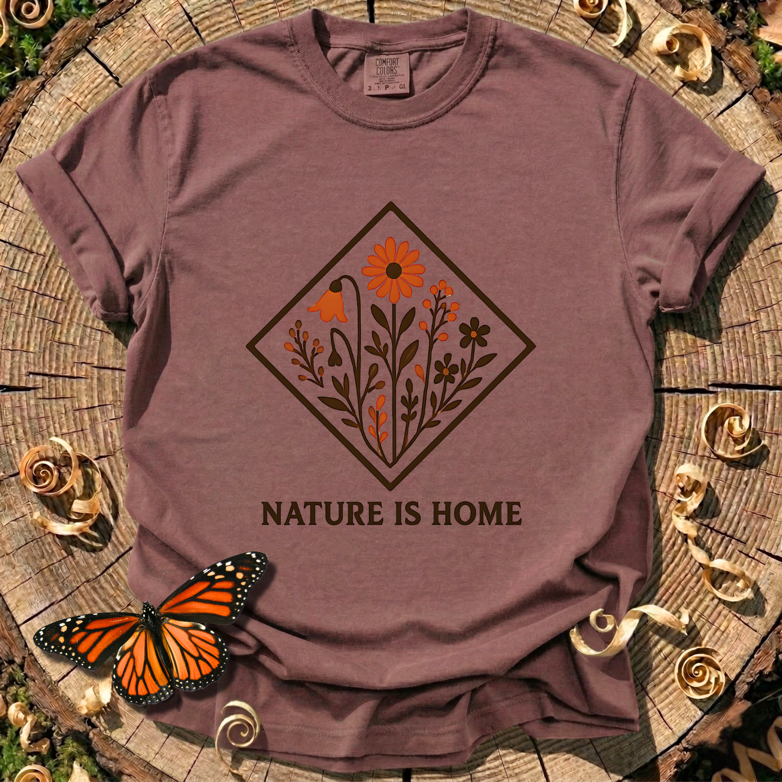 Nature Is Home Tee