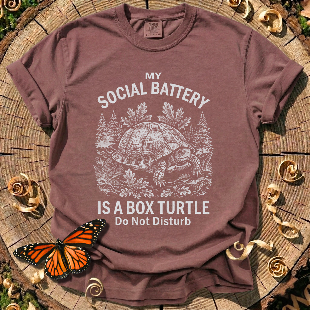 Anti-Social Box Turtle Tee