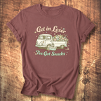 Retro Flower Truck Tee