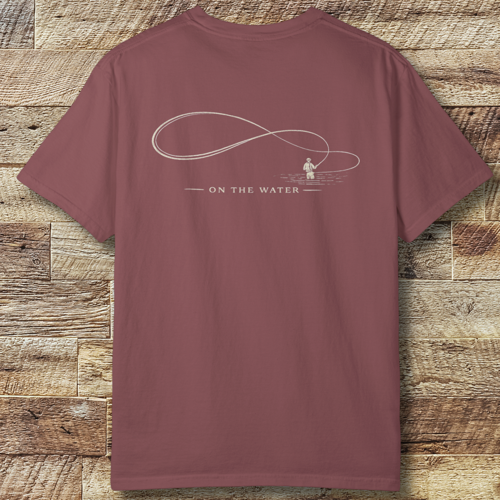 On The Water Fly Fishing T-Shirt