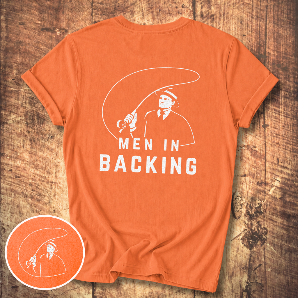 Men in Backing T-Shirt