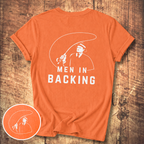 Men in Backing T-Shirt