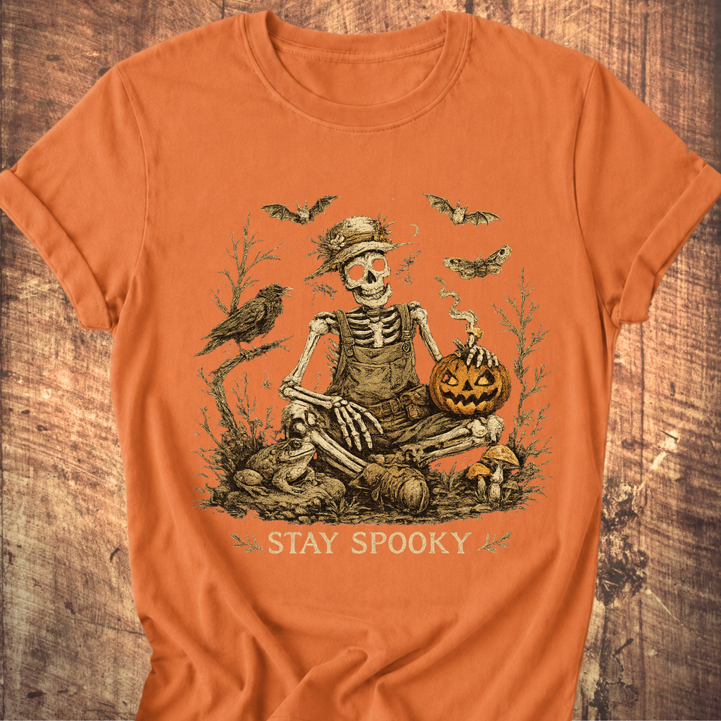 Stay Spooky Skeleton Tee