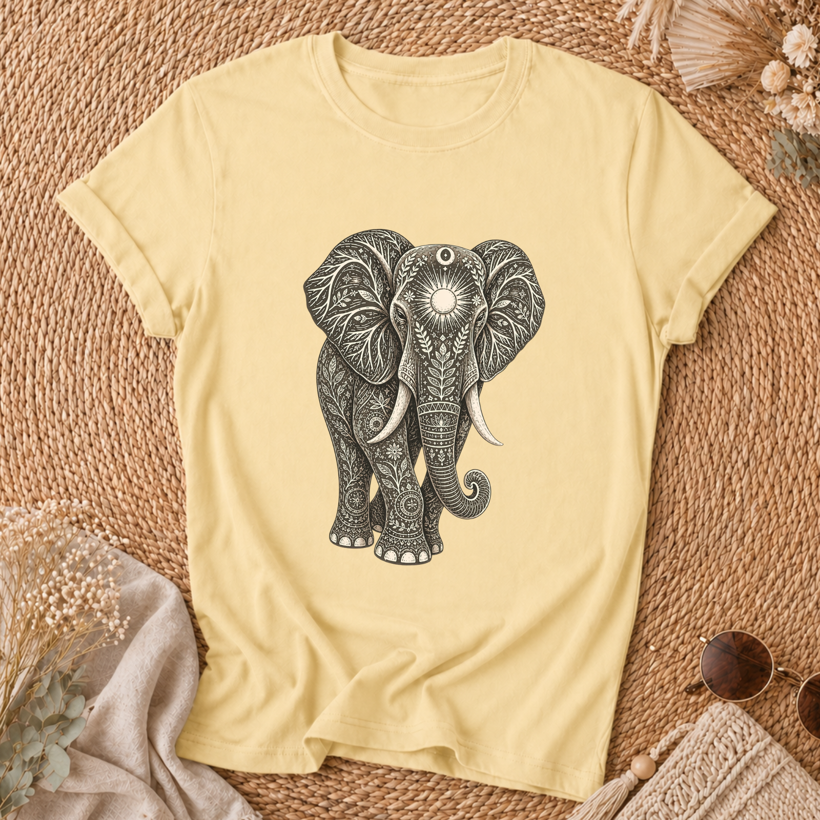 Boho Elephant T-shirt