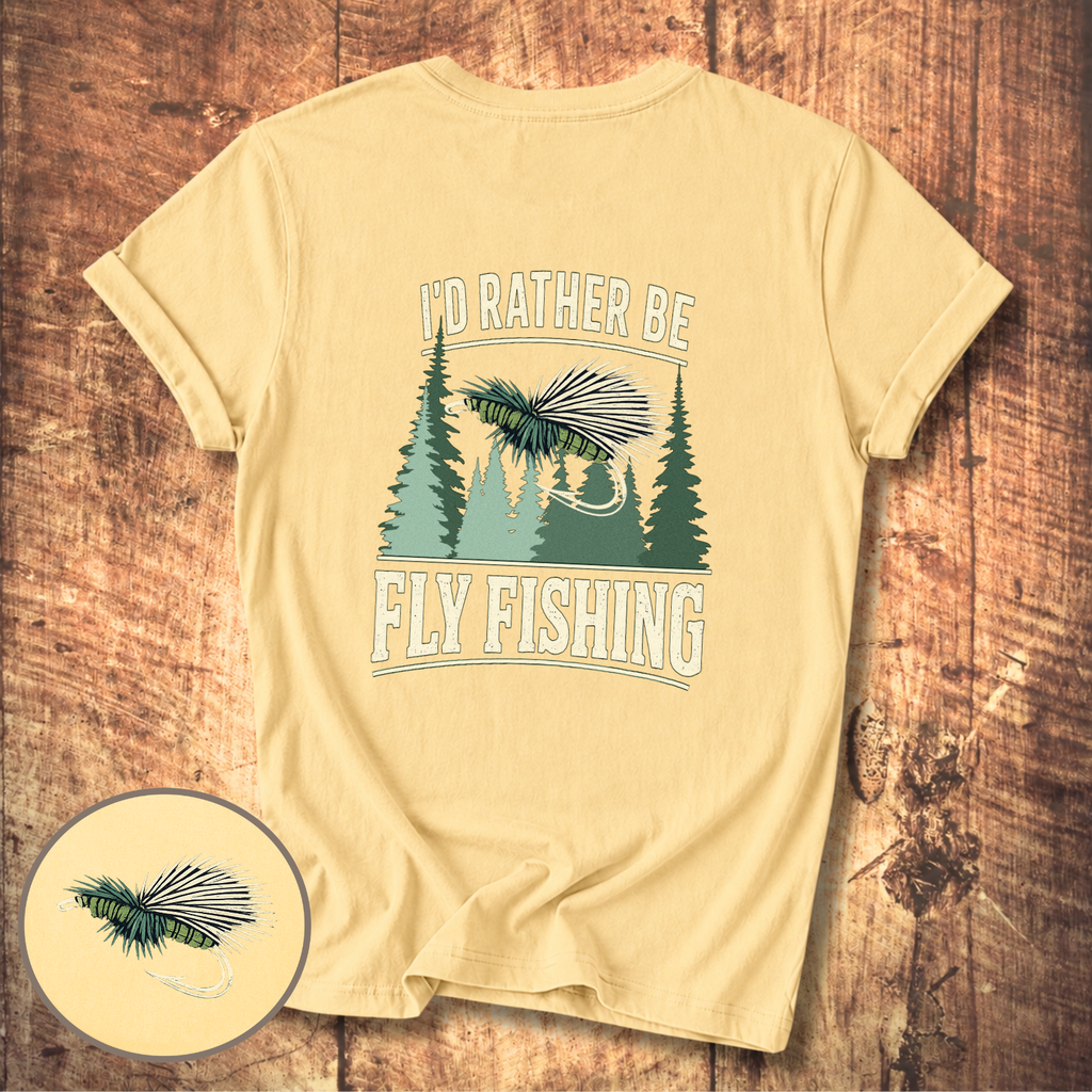 I’d Rather Be Fly Fishing T-Shirt