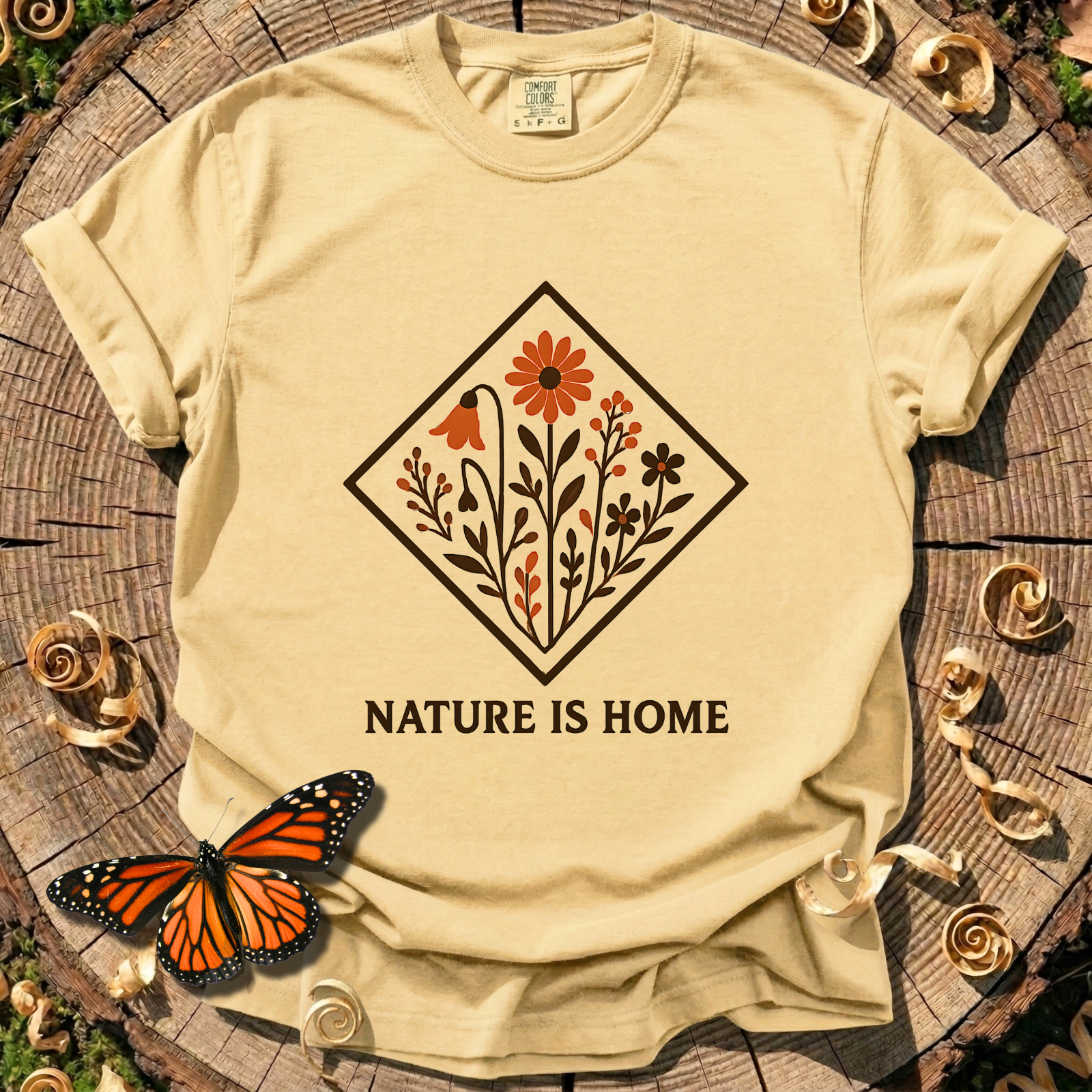 Nature Is Home Tee