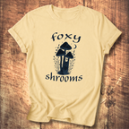Foxy Shrooms Vintage Tattoo T-Shirt