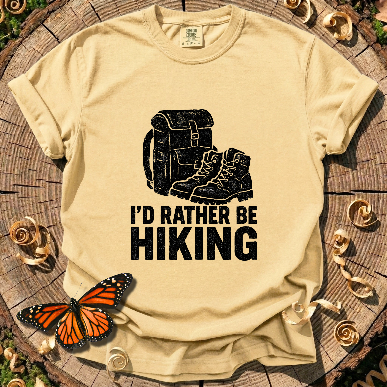 I'd Rather Be Hiking T-shirt
