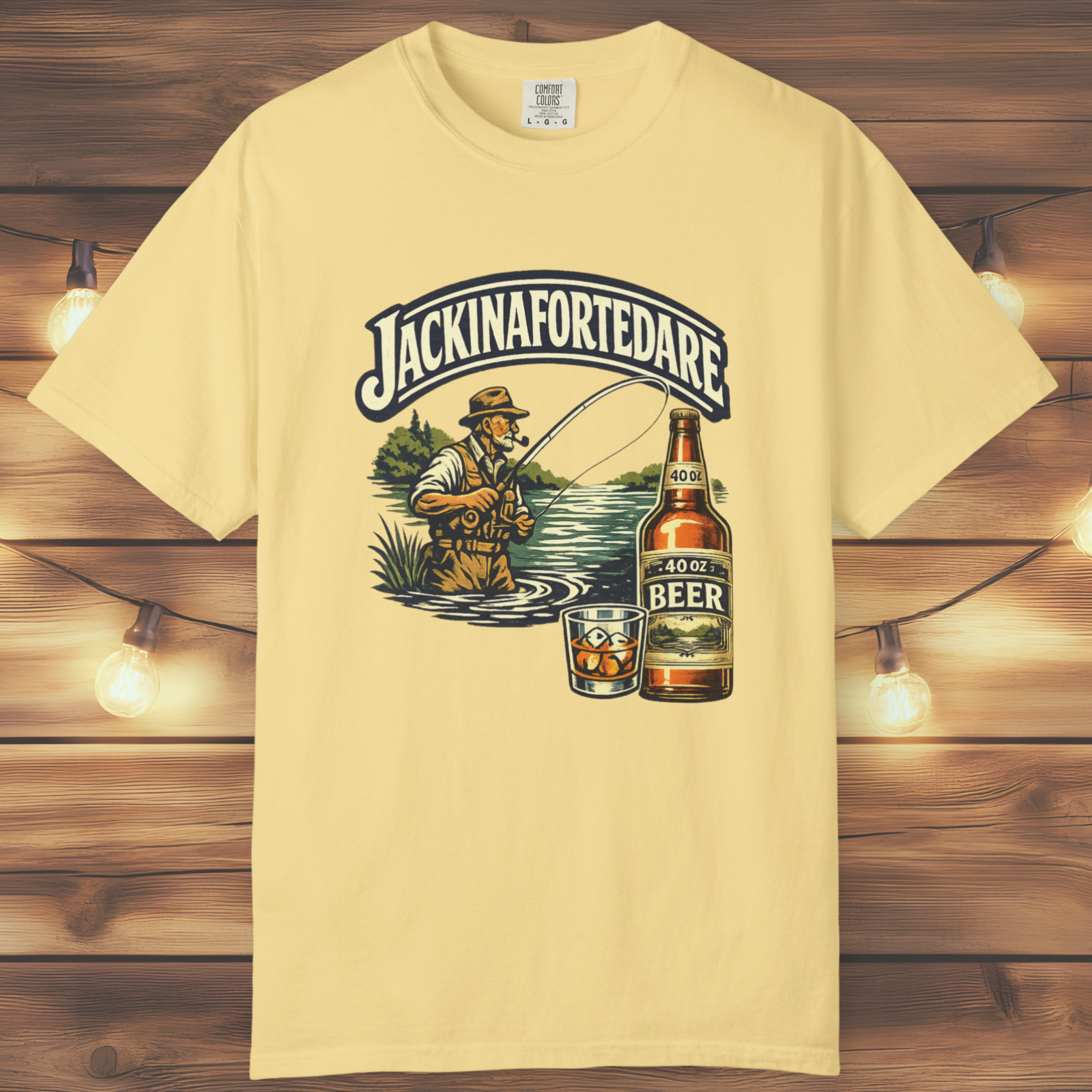 "Jackinafortedare" Vintage Outdoors Tee