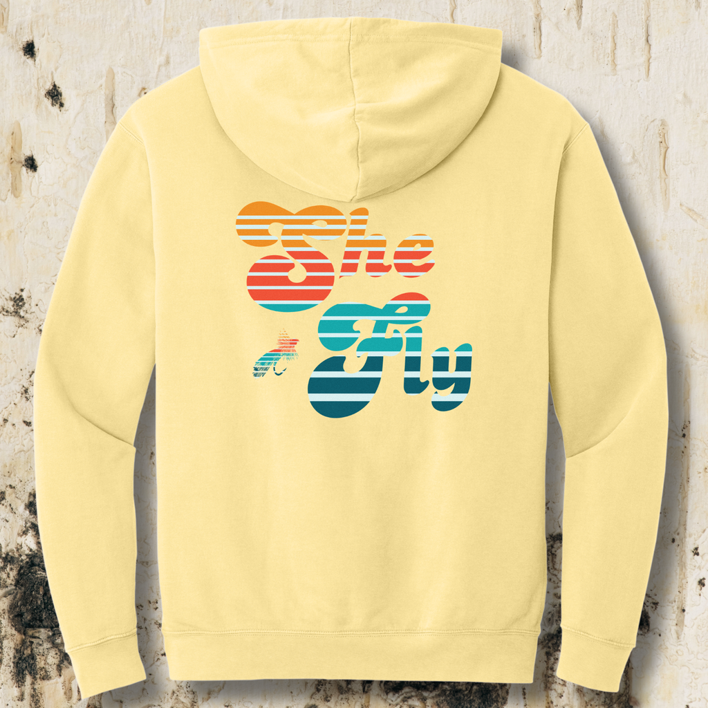 She Fly Retro Pullover