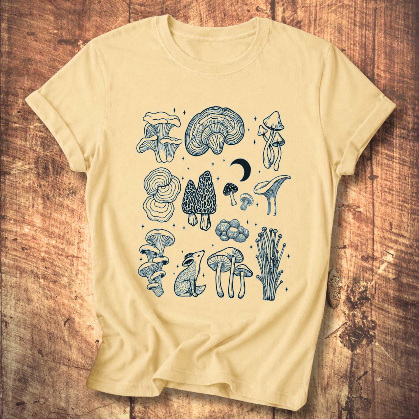 Mushroom & Fox T-Shirt