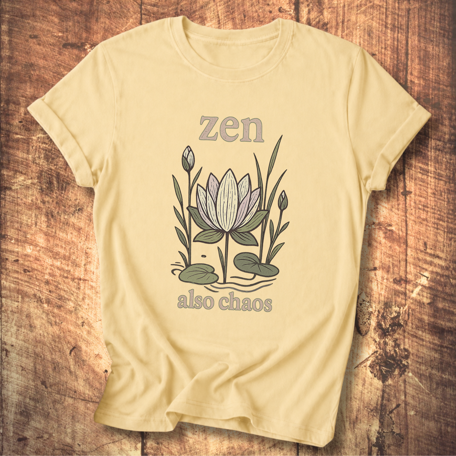 Zen & Chaos Lotus T-Shir