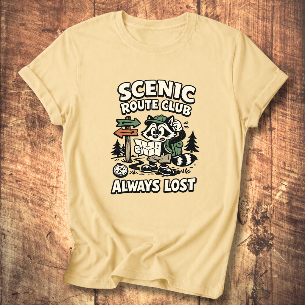 Scenic Route Club “Always Lost” T-Shirt