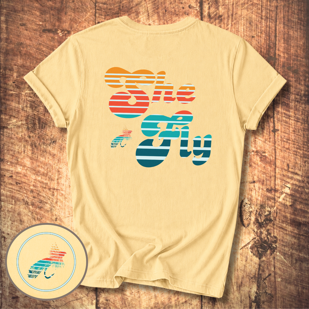 Retro “She Fly” Tee