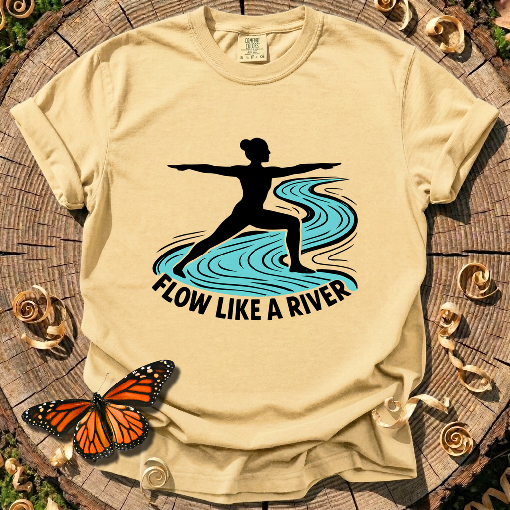 Flow Like A River Tee