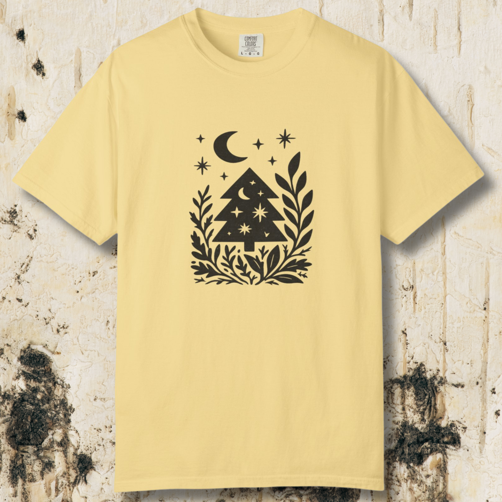Midnight Forest T-Shirt | Moon and Pines Graphic Tee