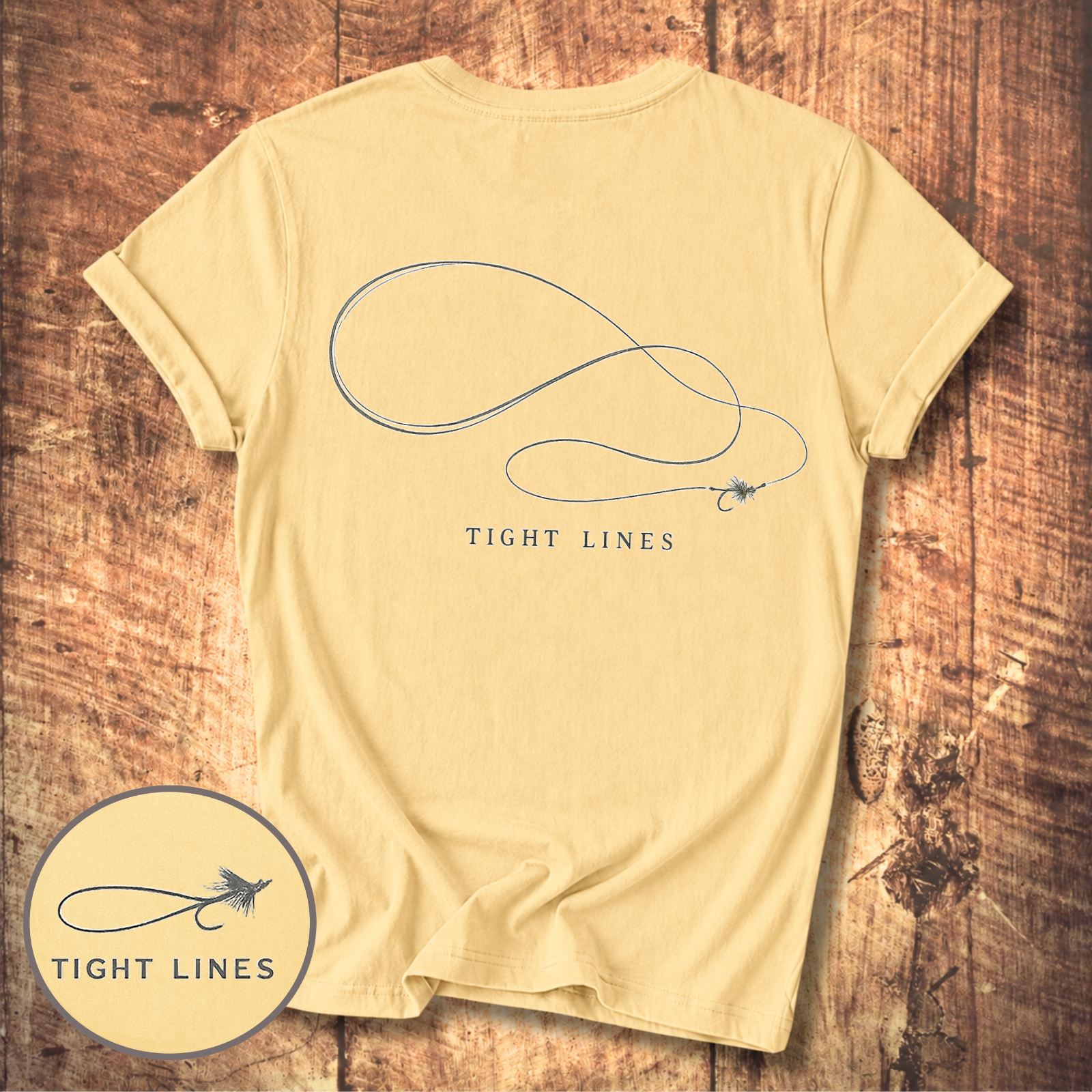 Tight Lines Fly Fishing T-Shirt