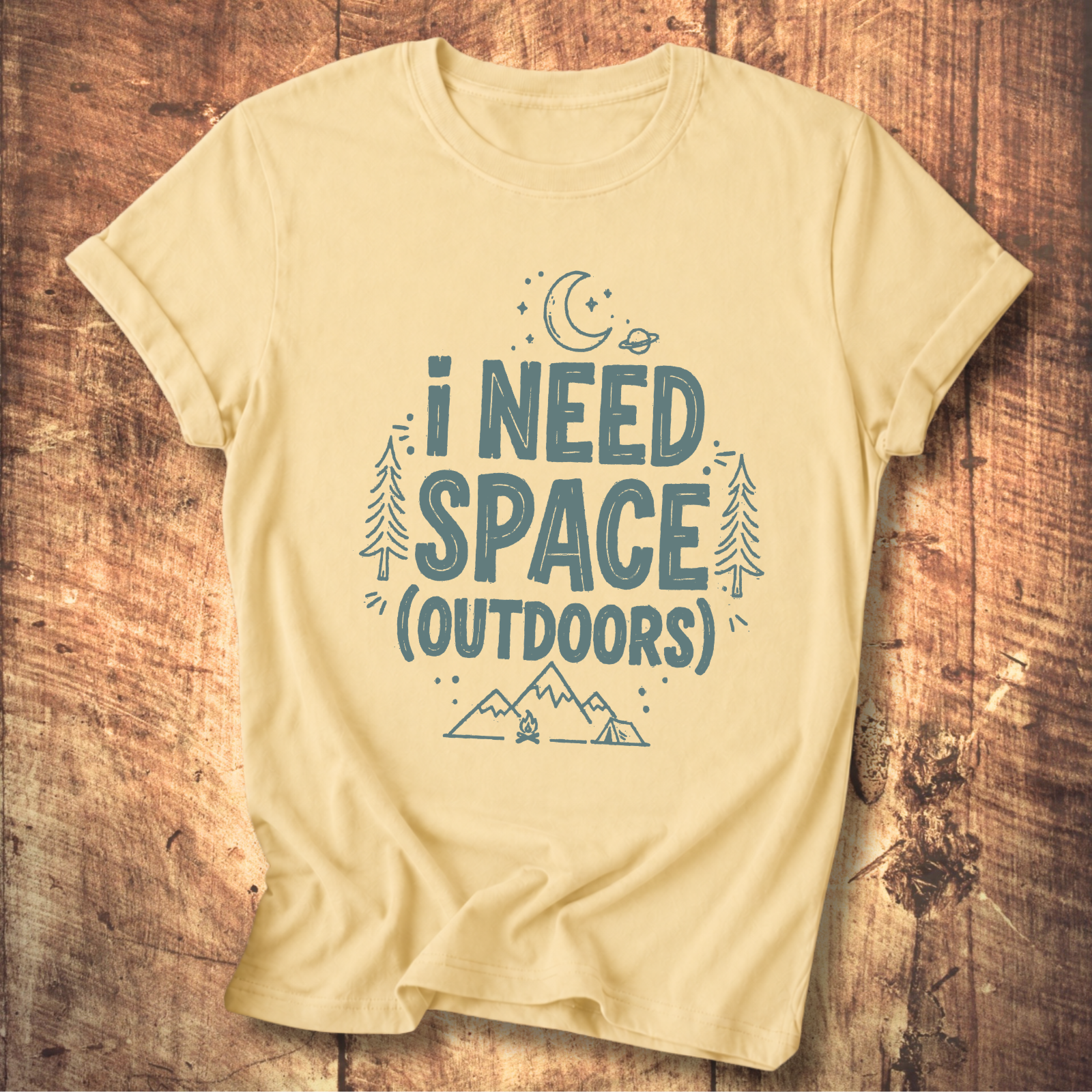 I Need Space Outdoors Shirt