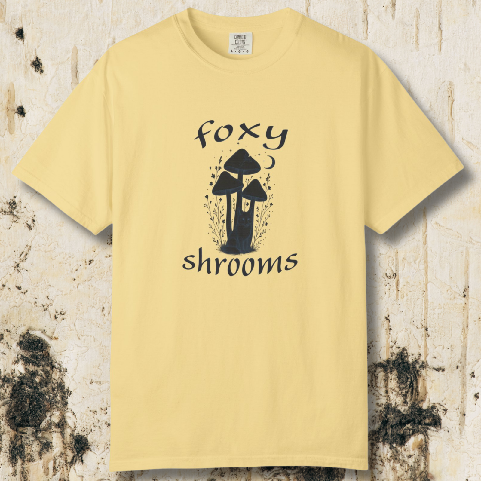 Foxy Shrooms Vintage Tattoo T-Shirt
