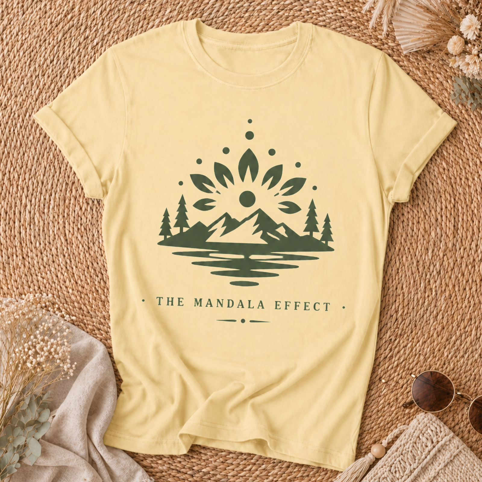 Mandala Sunset Tee