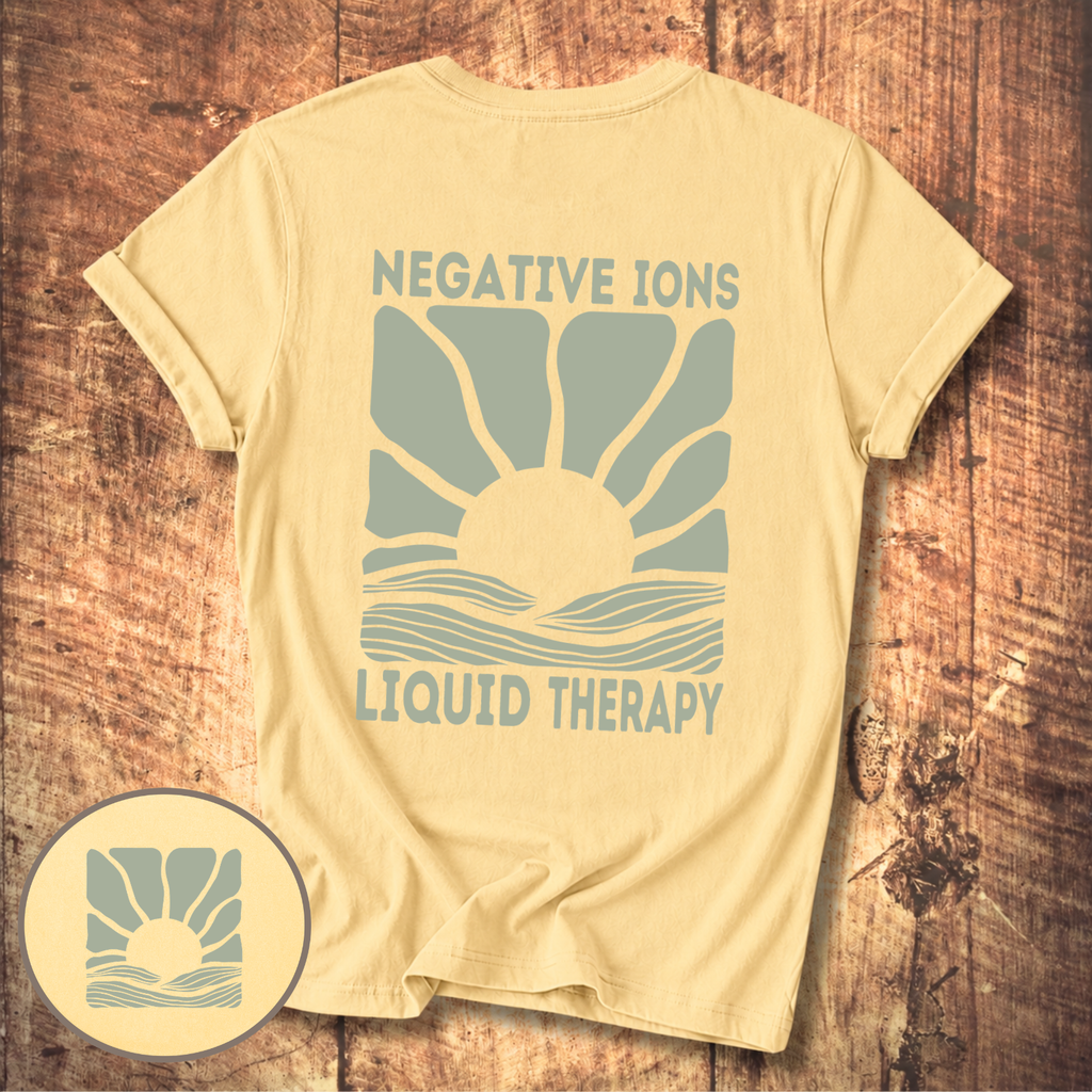 Negative Ions Liquid Therapy T-Shirt