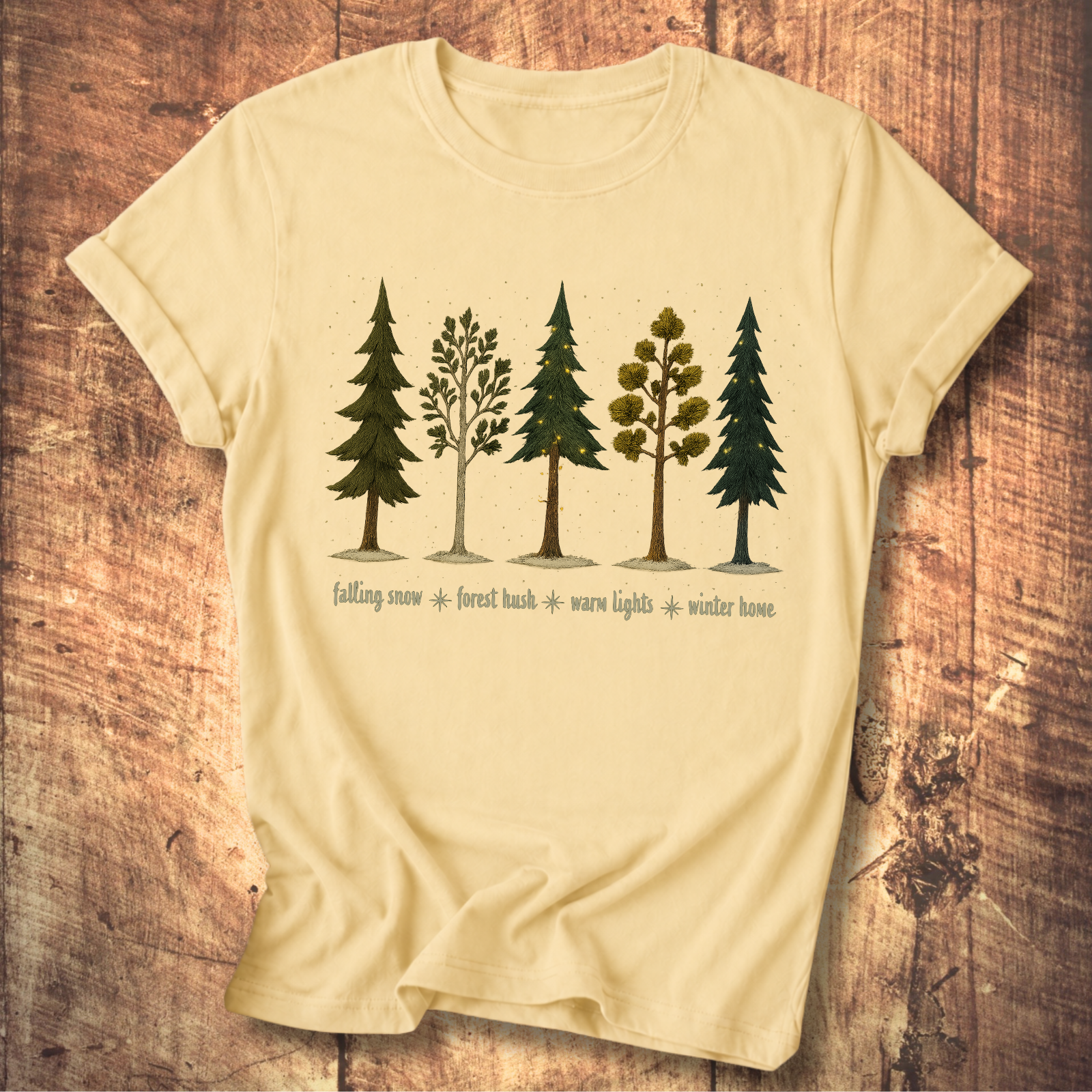 Lights in the Forest Tee