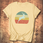 Vintage Sunset Deer T-Shirt