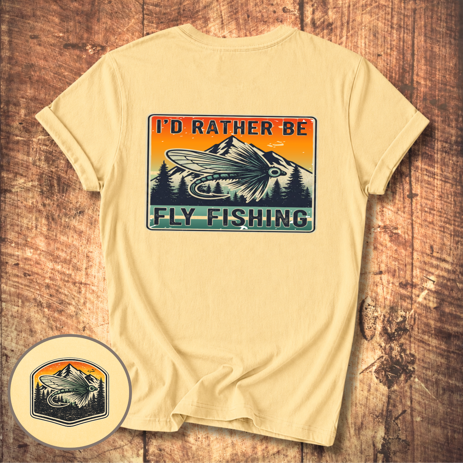 I’d Rather Be Fly Fishing Tee