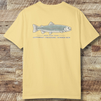 Cutthroat Topography Fly Fishing T-Shirt