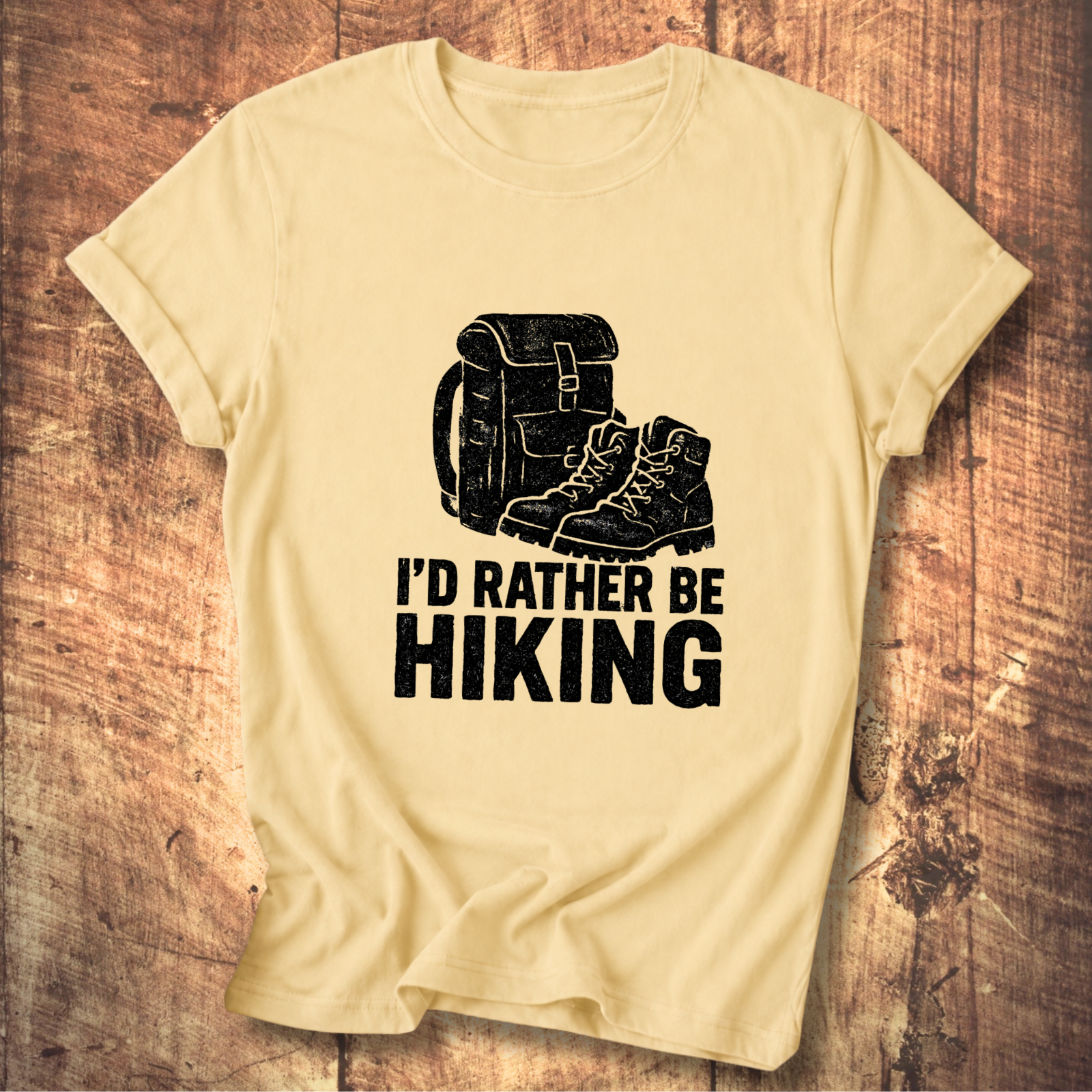 I'd Rather Be Hiking T-shirt