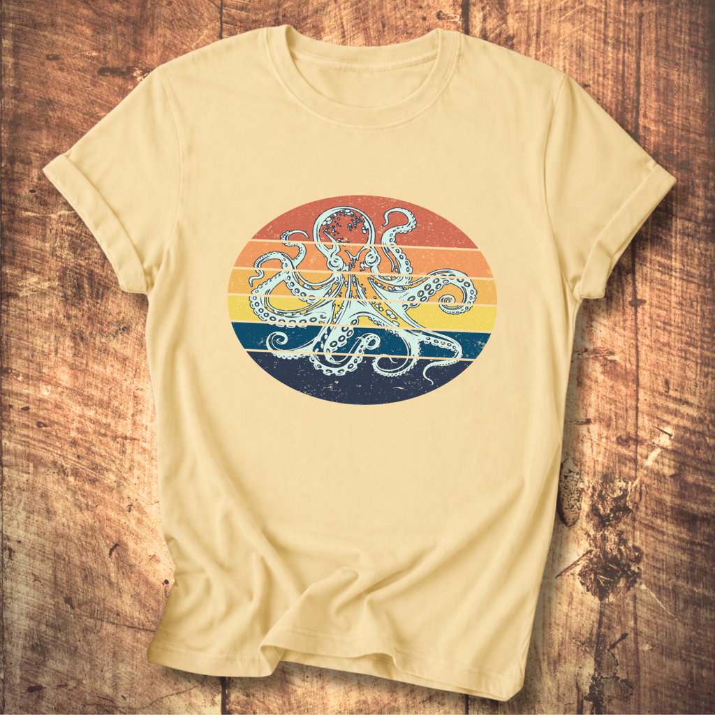 Octopus Sunset Tee