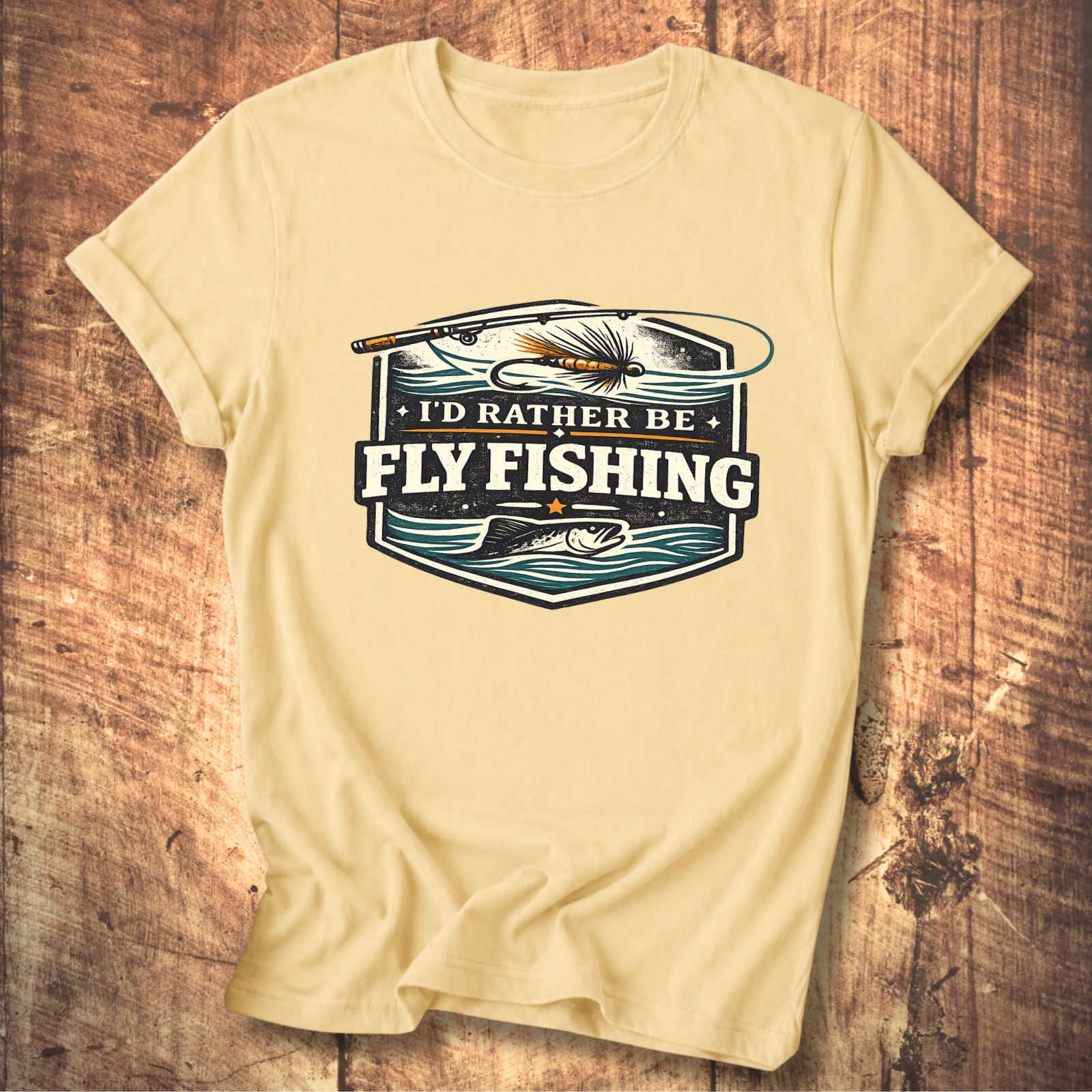 I’d Rather Be Fly Fishing T-Shirt