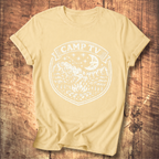 Camp TV Linocut T-shirt