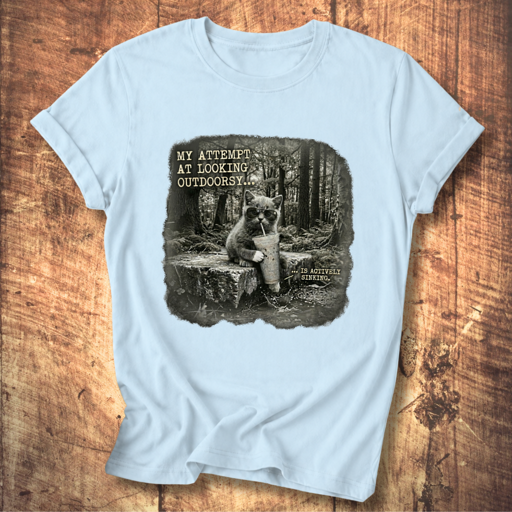 Attempting Outdoorsy T-shirt