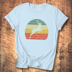 Vintage Sunset Deer T-Shirt