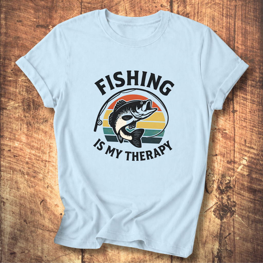 Fishing Is My Therapy Tee