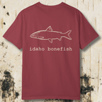 Idaho Bonefish Back Print T-Shirt — Vintage Fishing Graphic Tee